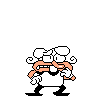 Pizzelle screaming as seen in the Demo 1 Trailer, also found in the files of the demo.