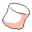 A marshmallow.