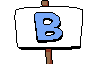 Rank sign seen when getting a B on a level.
