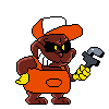 Another early version of Rudy. now in sprite form!