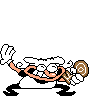 An unused animation of Pizzelle collecting a key.