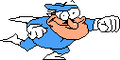 A taunt depicting Pizzano striking a pose while having a dopey smile on his face. This sprite is also used in the cover art for Jig Machine.