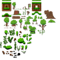 The tileset made for Soursweet Jungle.
