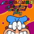 Art of Pizzano seen in the cover art of Pizzanos Obligatory Orchestal Play (aka POOP)
