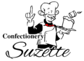 A higher quality version of the "Confectionery Suzette" logo as seen in the "empty lot" blog. Posted by Welegi.